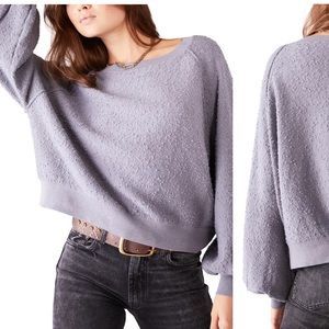 Free people- Found My Friend Bouclé Pullover